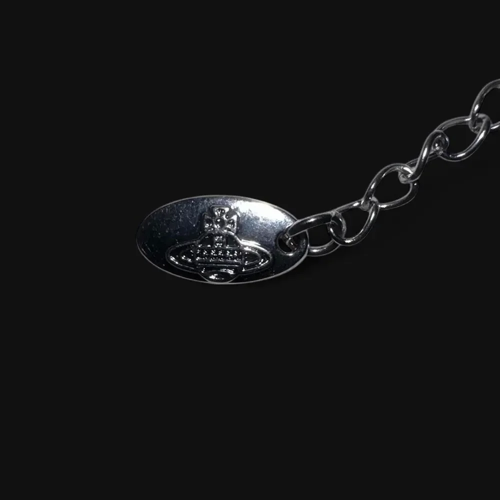 Silver Orb Pendant Necklace - Statement Piece